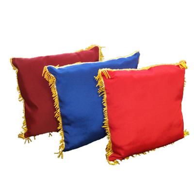 COUSSIN BLEU FRANGE BOUILLION