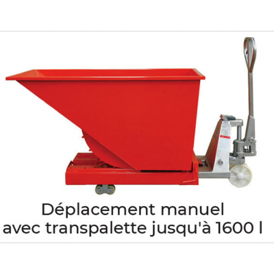 BENNE AUTOBASCULANTE 1030 LITRES